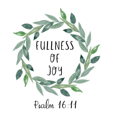 Logo Wreath- Transparent - Fullness of Joy